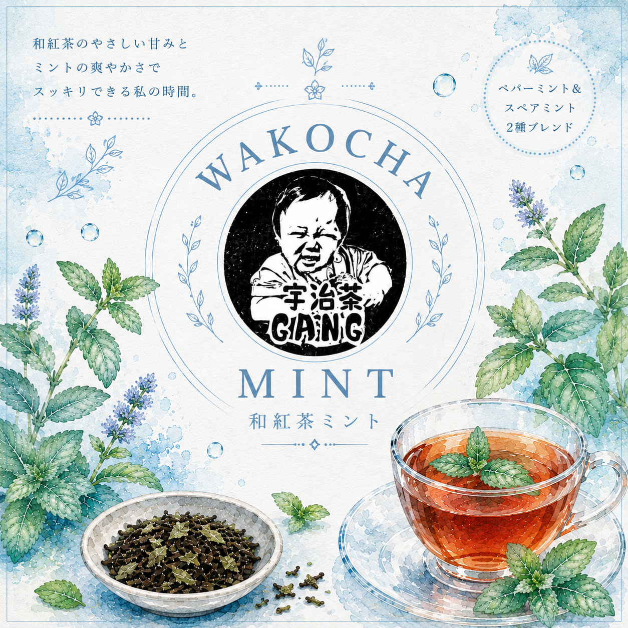 【和紅茶×ミント】和紅茶ミント