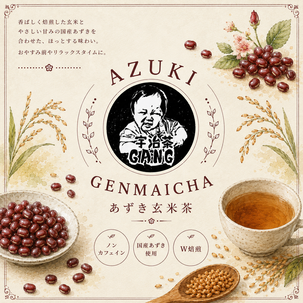 【ノンカフェイン】あずき玄米茶
