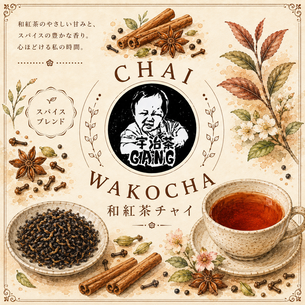 【和紅茶×スパイス】和紅チャイ