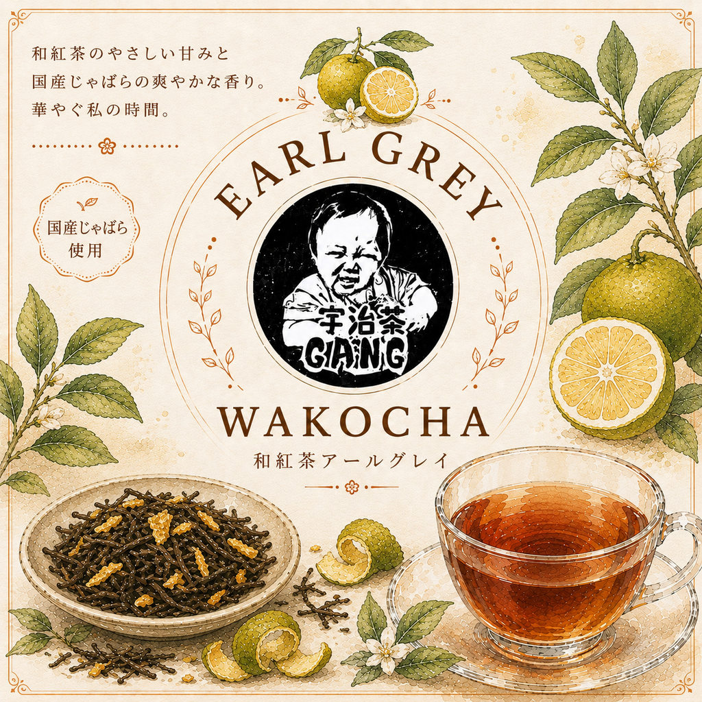【和紅茶×国産柑橘】和紅茶アールグレイ