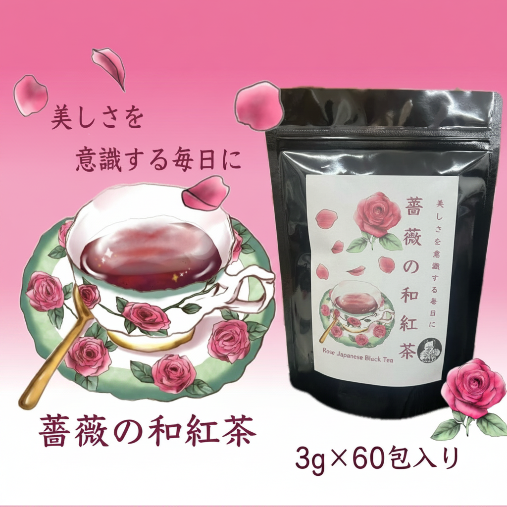 薔薇の和紅茶